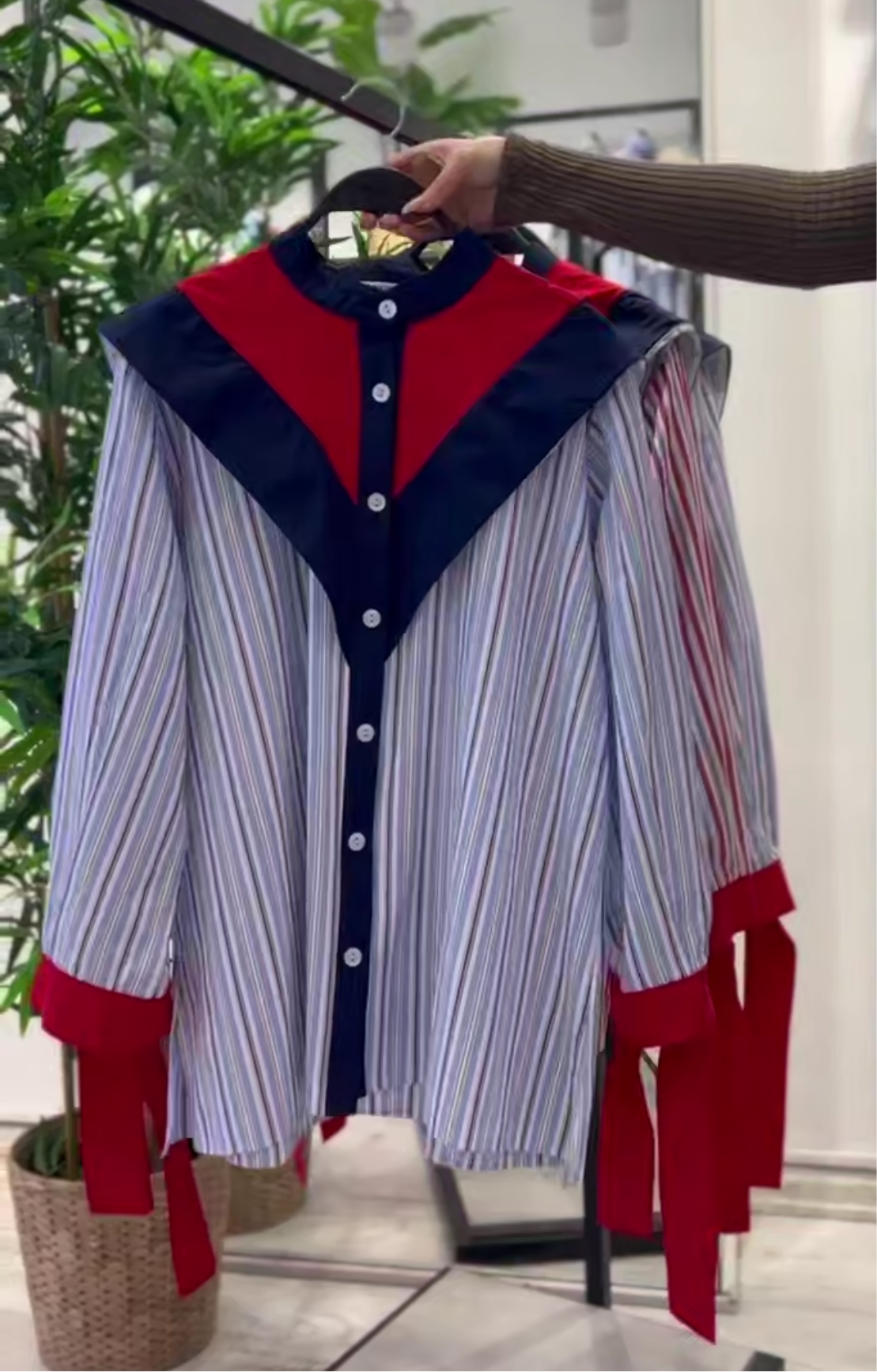 Cape stripes shirt