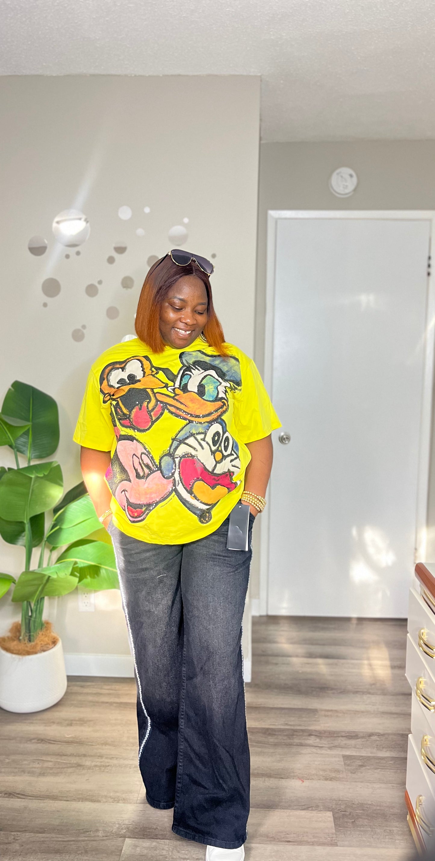 4face cartoon tshirt