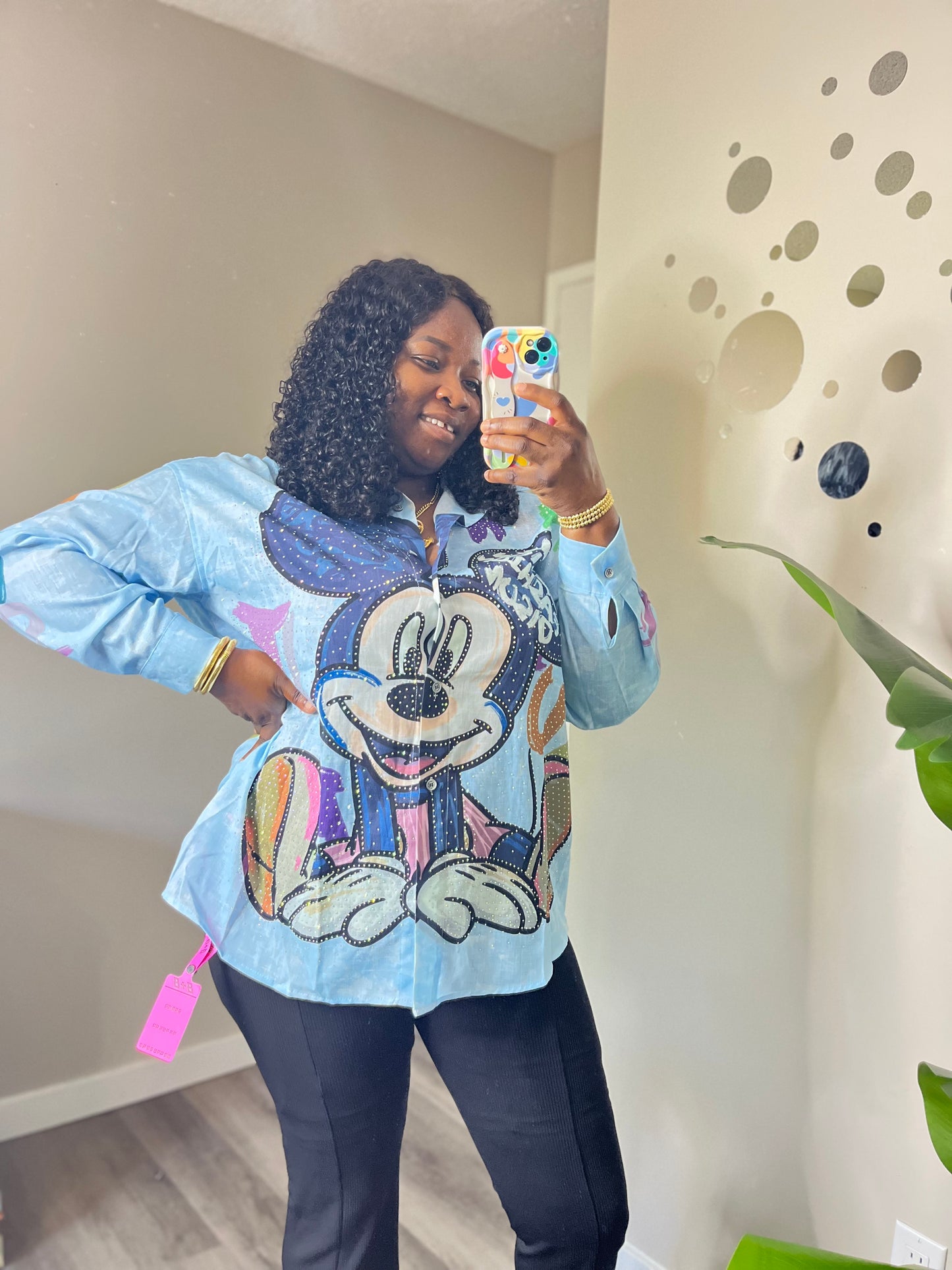 Mickey long sleeve shirt