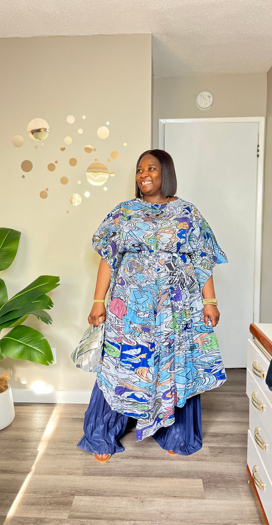 Stylish Miyaki maxi 2pc set