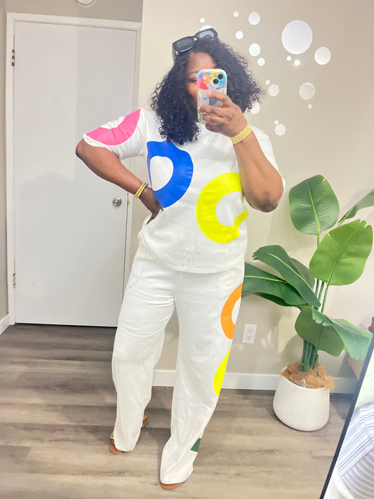 Big circles two piece set