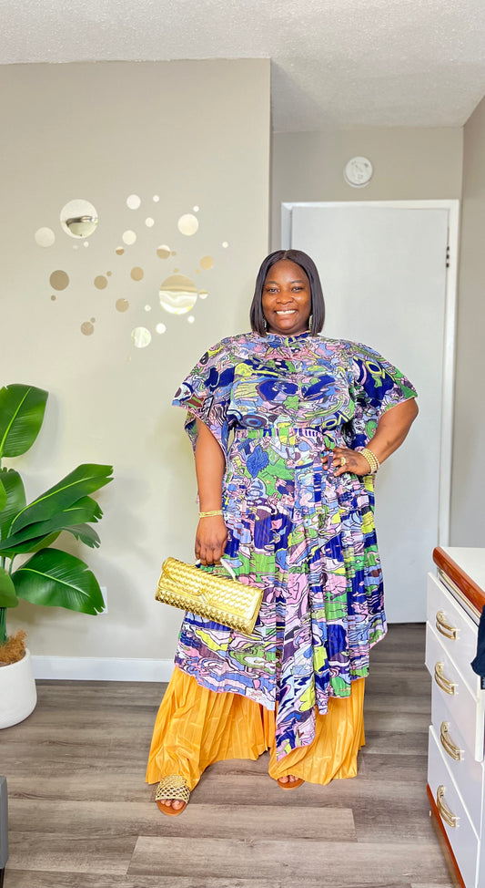 Stylish Miyaki maxi 2pc set