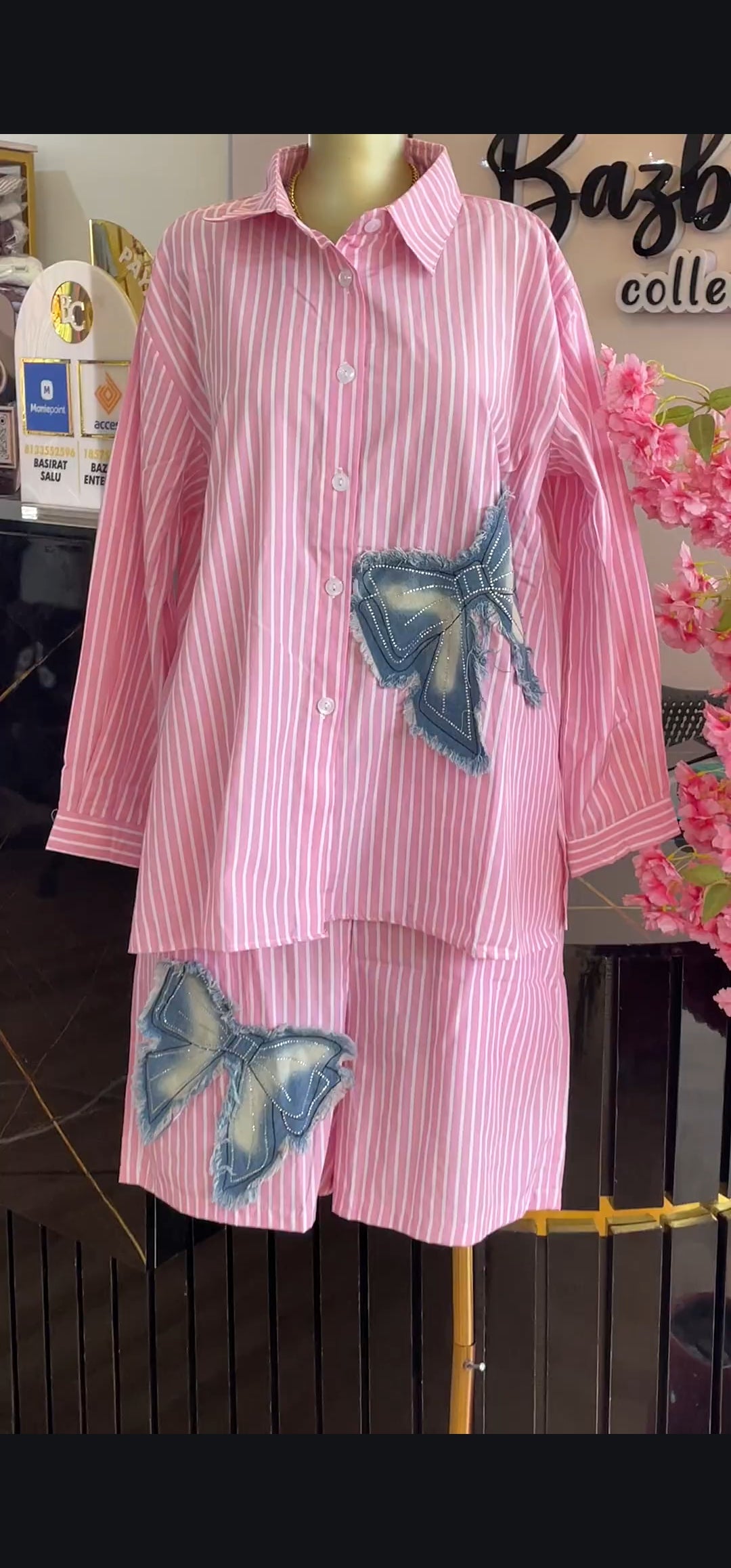 Butterfly detailed 2piece set