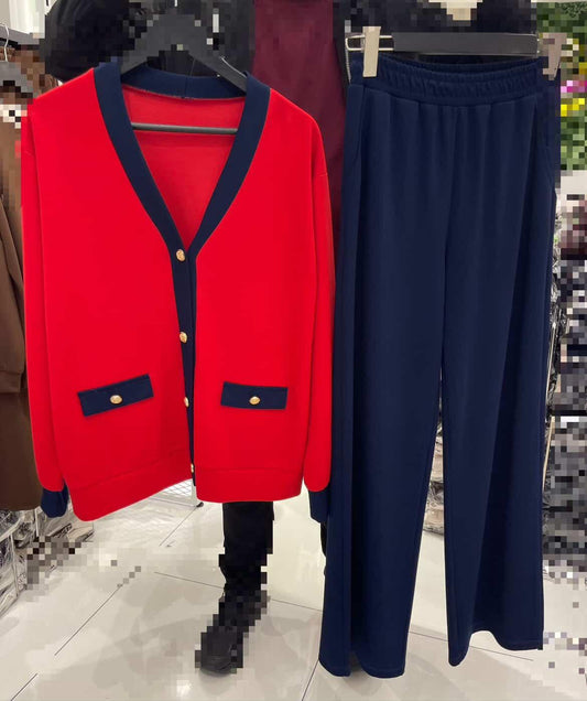 Red and blue 2pc set