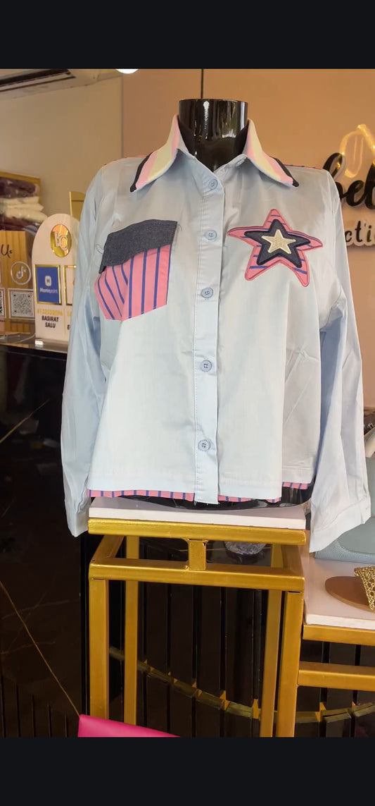 Star detail shirt